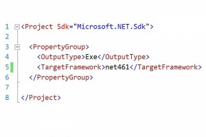 Using .NET Core SDK projects in .NET Framework